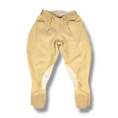 Pantalones de montar vintage de los años 40 Edward Tautz Sons Jodhpurs pantalones para hombre medidas. 25x25 Foto 1 de 4