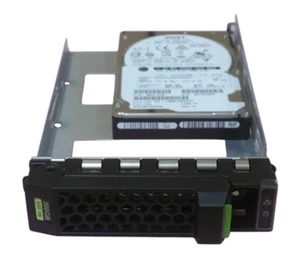 Fujitsu 300GB 12G 10K 2.5" SAS Hard Drive HDD In 3.5" Caddy S26361-F5568-L130 - Picture 1 of 4