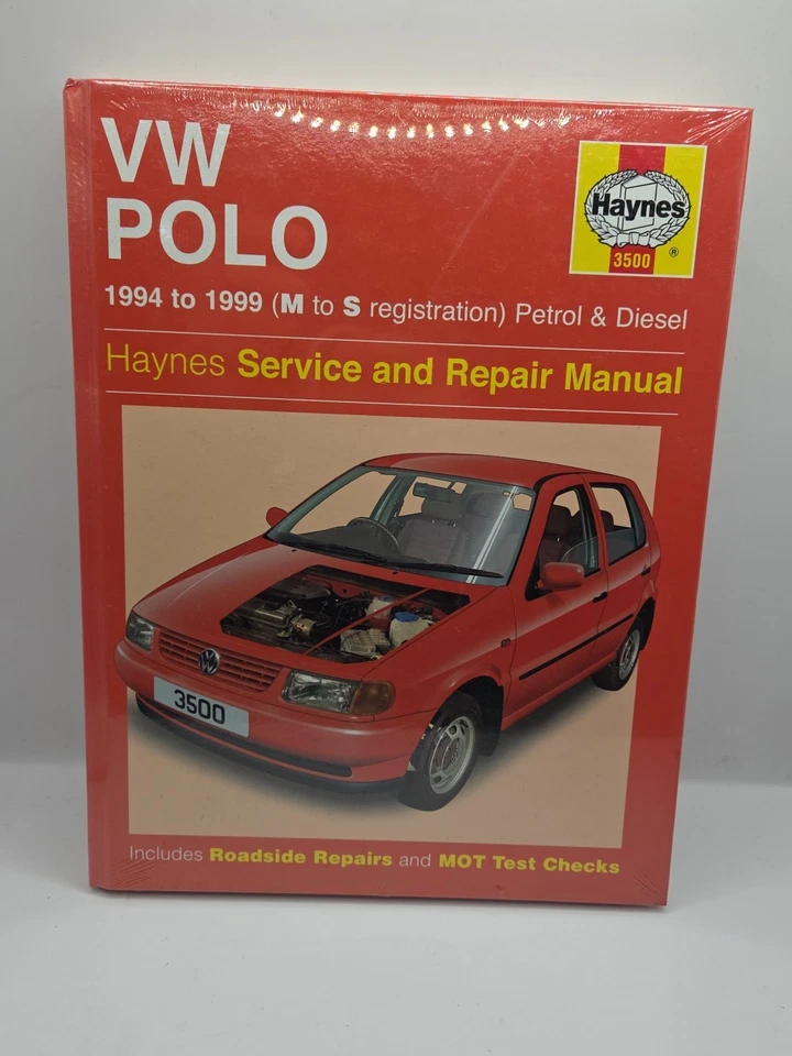 For VW - Polo Petrol & Diesel 1994-1999 Service & Repair Manual 3500 Haynes - Image 1 of 2