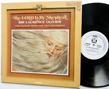 Sir LAURENCE OLIVIER the lord is my shepherd LP psalms from the old testament