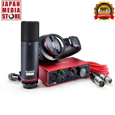 Focusrite Scarlett Solo Studio 3rd Gen USB Audio Recording Interface BRAND NEW - Image 1 of 3