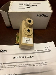 KMC Controls Ratio Relay w Bracket RCC-1010 Adjustable Ratio 0426 - Picture 1 of 7