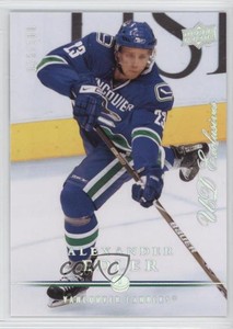 2008-09 Upper Deck UD Exclusives /100 Alexander Edler #9