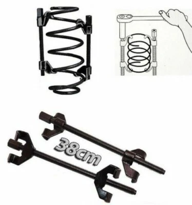 Compressore estrattori ammortizzatori molle 38 cm smontaggio molla auto smonta - Immagine 1 di 4
