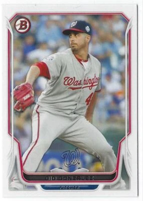 2014 Bowman Gio Gonzalez #141 **READ&SAVE** Washington Nationals - Image 1 of 2