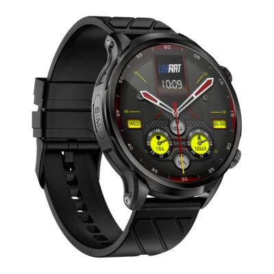 4G Smart Watch with Camera SIM Card Support Call Message Bluetooth WIFI GPS - Image 1 of 4