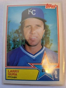 1983 TOPPS LARRY GURA ALL-STAR AL #395 NM - Picture 1 of 1