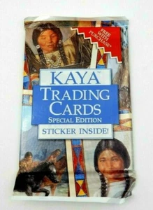 AMERICAN GIRL " KAYA " SPECIAL EDITION TRADING CARDS WITH STICKER - NEW, SEALED - Picture 1 of 7