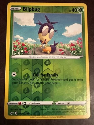 Blipbug 017/202 Swsh01: Sword & Shield Reverse Holo - Image 1 of 2