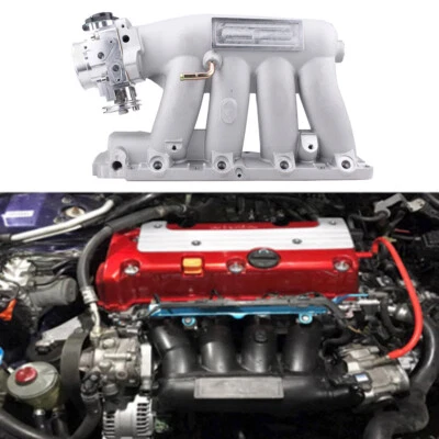 Intake Manifold+Throttle Body w/Sensor for Acura TSX 04-08 for Civic Si 06-11 - Image 1 of 4