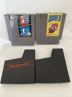 Nintendo NES SUPER MARIO BROS./DUCK HUNT & SUPER MARIO BROS. 3 UNTESTED GC - Image 1 of 4