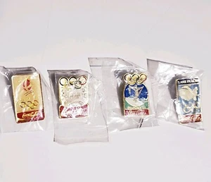 coca-cola olympic pins lot of 4 - Picture 1 of 2