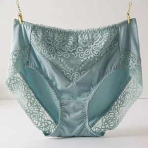Lace Lady Underwears Loose Knickers Briefs Sexy Sheer Retro High Waist Soft Cosy - Picture 1 of 19