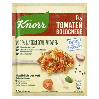 Knorr Natürlich Lecker! Tomaten Bolognese 43 G Beutel • 1.49€