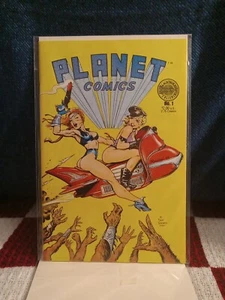 Planet Comics #1 Dave Stevens Blackthorne Pub. 1988 Rocketeer - Picture 1 of 16