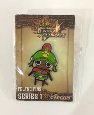 Monster Hunter 4 Ultimate Felyne Limited Pin Series 1 Capcom - US Seller - Image 1 of 2