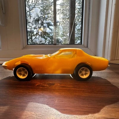 Corbeta Tonka Stingray amarilla vintage de plástico 7" Foto 1 de 4