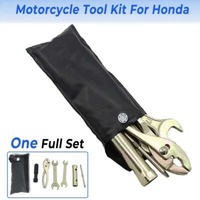 Motorcycle Tool Kit For Honda C100 C70 CM91 CT70 CT90 C110 S65 S90 C200 CA95 Z50 - Image 1 of 4