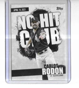 2022 Topps No-Hit Club #NHC-5 Carlos Rodon Chicago White Sox - Picture 1 of 2