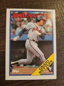 Graig Nettles #574 1988 Topps Baseball Card NM/M Braves - Picture 1 of 2