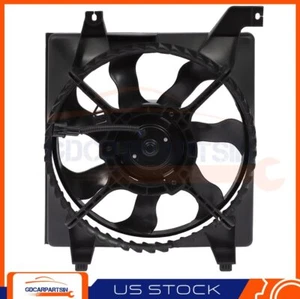 Electric Radiator Cooling Fan Assembly Fits For 2006-2011 Hyundai Accent LH1.6L - Imagen 1 de 12