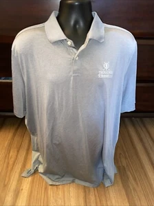 RLX Ralph Lauren Men's XXL Gray St Andrews Links Short Sleeve Golf Polo Shirt - Picture 1 of 7