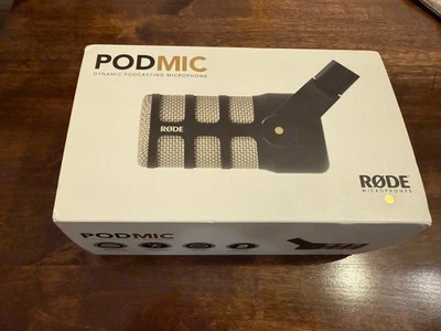 RØDE PodMic USB Dynamic Broadcast Microphone | Black - Image 1 of 4