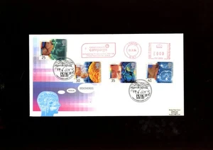 1994 Medical Discoveries Royal Mail FDC Cancer Reserch Campaign meter slogan. - Picture 1 of 1