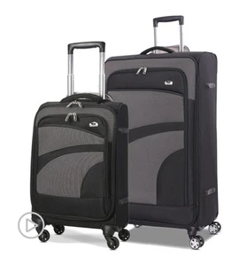 Aerolite Premium Super Lightweight 4 Wheel Luggage Suitcase Cabin & Large - Picture 1 of 5