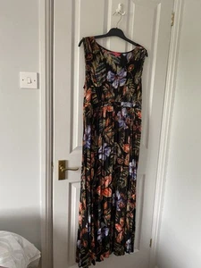 Women's Sleeveless Maxi Dress Size 16 - Picture 1 of 3