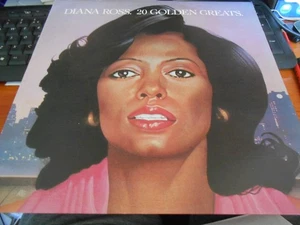 Diana Ross - "20 Golden Greats" - MOTOWN LP - Picture 1 of 4