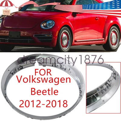 NEW 17" Wheel Trim Ring 2012 - 2018 Fit For VW Volkswagen Beetle 5C0601157A USA - Изображение 1 из 4