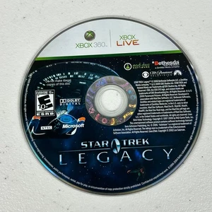 Star Trek Legacy Xbox 360 Video Game Multiplayer Sci-Fi Strategy DISC ONLY - Picture 1 of 1