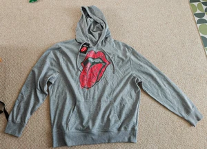 The Rolling Stones Gr. XL grauer Herren Hoodie - neu mit Etikett - Bild 1 von 8