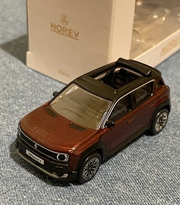 Modellino Norev Renault 4 Elettrico Tetto Apribile 1/64 1:64 Nuova IN Scatola - Immagine 1 di 4