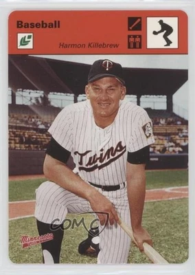 Leaf Sportscasters Red Fielding Bat 2005/45 Harmon Killebrew #18 Salón de la fama Foto 1 de 2