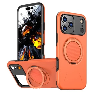 Magnet Ring Ständer Stoßfest Slim Back Case für iPhone 17 Pro Max/17 Pro/Air - Bild 1 von 57