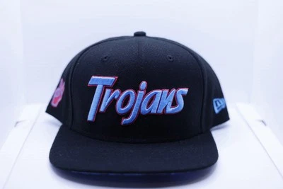 Men's New Era Black USC Trojans Vice Undervisor 9FIFTY Snapback Hat - Image 1 of 4