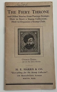1930 El Trono Ardiente Gyorgy Dozsa S.E. Historia de estampillas de Harris CO. Transilvania - Imagen 1 de 6