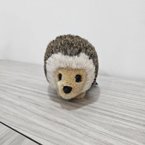 Trudi of America Hedgehog Plush Brown Vintage Cute Round Small Italy - Picture 1 of 7