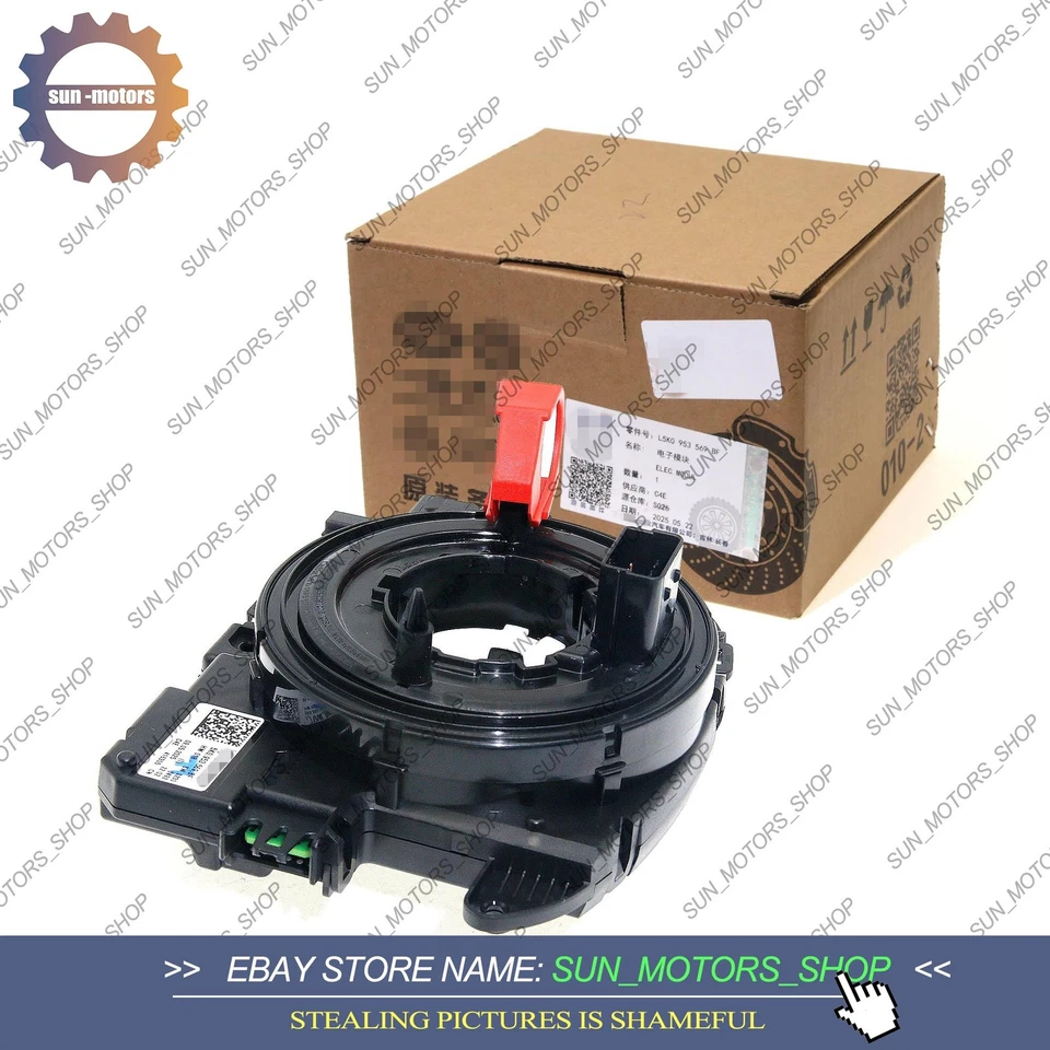 For PASSAT Caddy Jetta Original VW Clock Spring Seat Steering Module 5K0953569BF Foto 1 de 4