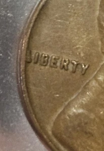 1951 D Lincoln Wheat Penny Error "L near rim" - Picture 1 of 3
