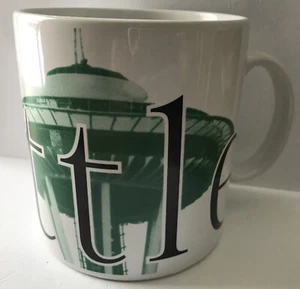 Taza de café Starbucks Seattle City serie de coleccionistas 1994 Jerry Greer Jan Belson - Imagen 1 de 4