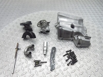 03-04 06-09 Yamaha YZFR6S YZF R6S 2008 cárter de aceite bomba de cárter lote de cubierta inferior del motor Foto 1 de 4