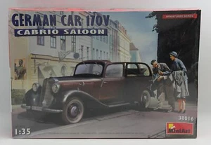 Miniart Model Kits 1:35 German Car 170V Cabrio Saloon Model Kit - Picture 1 of 1