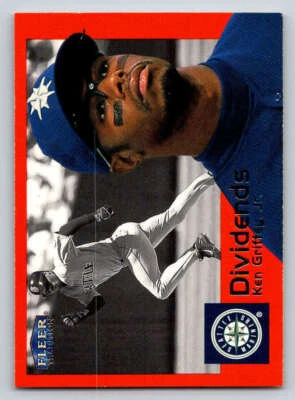 2000 Fleer Tradition Dividends #D14 Ken Griffey Jr. (ref Y01950) - Image 1 of 2