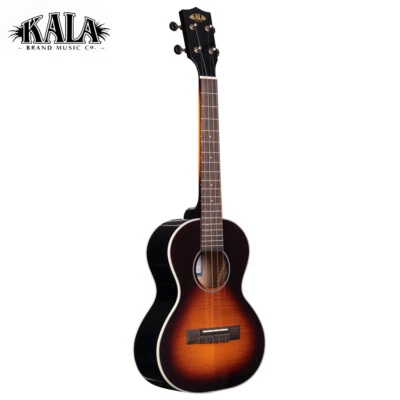 Kala KA-FMTB-T Gloss Flamed Maple Tenor Tobacco Burst Ukulele Gloss Finish  - Image 1 of 4