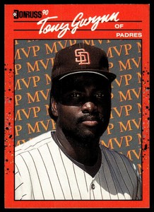 1990 Donruss Bonus MVP's Tony Gwynn San Diego Padres #BC4