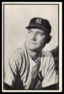 1953 Bowman Black & White #15 Johnny Mize HOF NY Yankees VG-VGEX crease