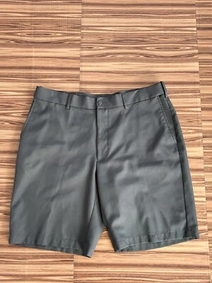 Grandslam Mens Gray Flat Front Golf Shorts Size 38 - Image 1 of 4